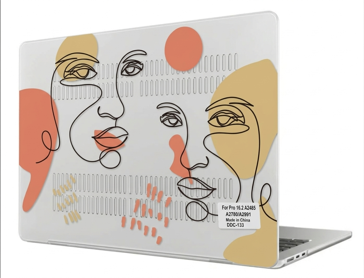 Funda protectora de plástico rígido para MacBook Pro 16.2