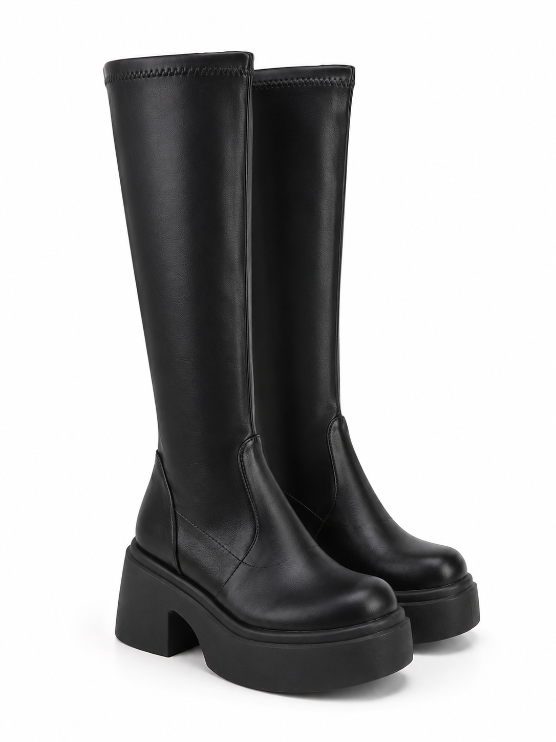 Botas Altas de Plataforma para Mujer Talla 6.