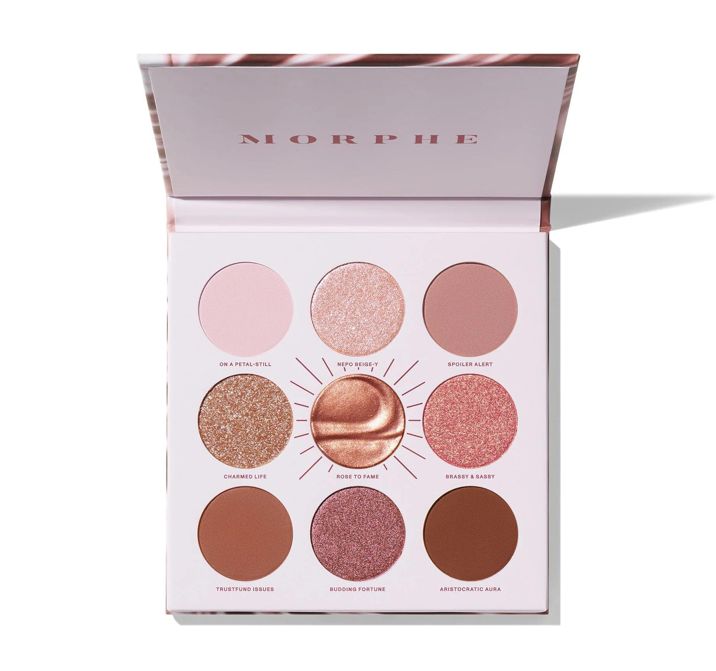 Paleta de sombras de ojos en el tono Rose to Fame.