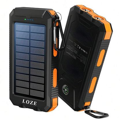 Cargador solar  portátil.