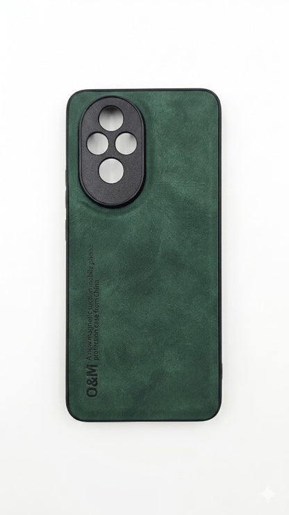Case de color verde para el teléfono Honor 200 Pro.