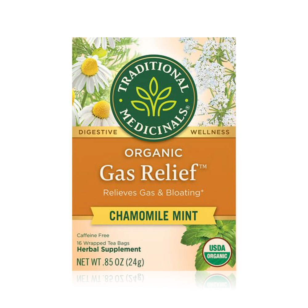 Organic Gas Relief™ Menta y Manzanilla.
