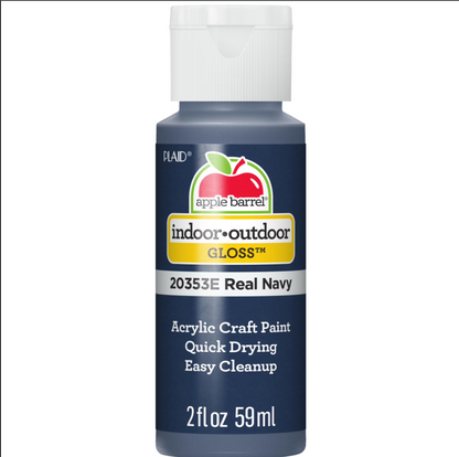 Pintura acrílica para manualidades, Gloss en el tono 20353E Real Navy.