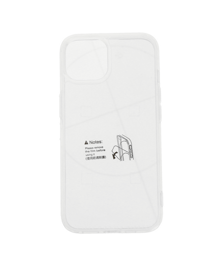 Case para iPhone 13 transparente.