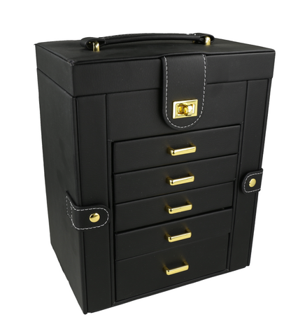 Organizador de accesorios para joyas caja elegante.