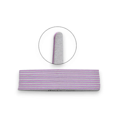 Pack de 10 limas de uñas con grano 100/18.