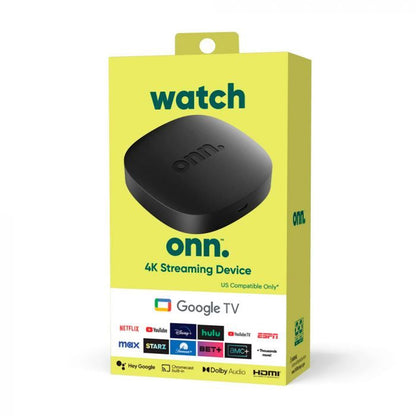 Dispositivo multimedia compacto que funciona con Google TV.