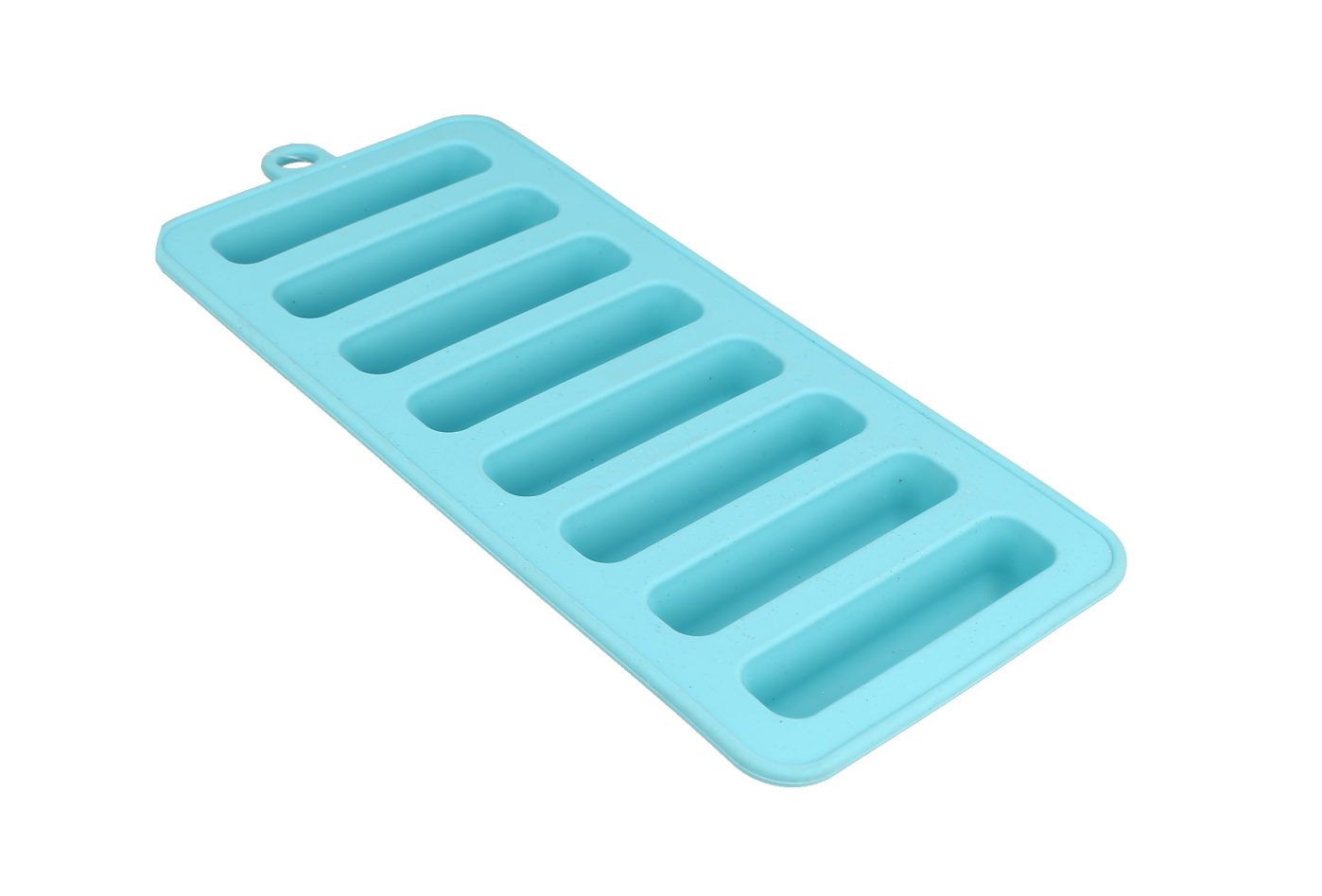 Bandeja de silicona para hacer hielo en forma de barra, ideal para botellas de agua.