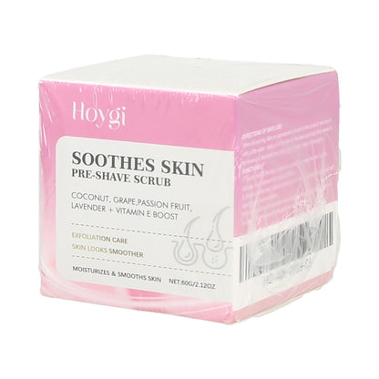 SOOTHES SKIN Hoygi PRE-SHAVE SCRUB 2.12 oz