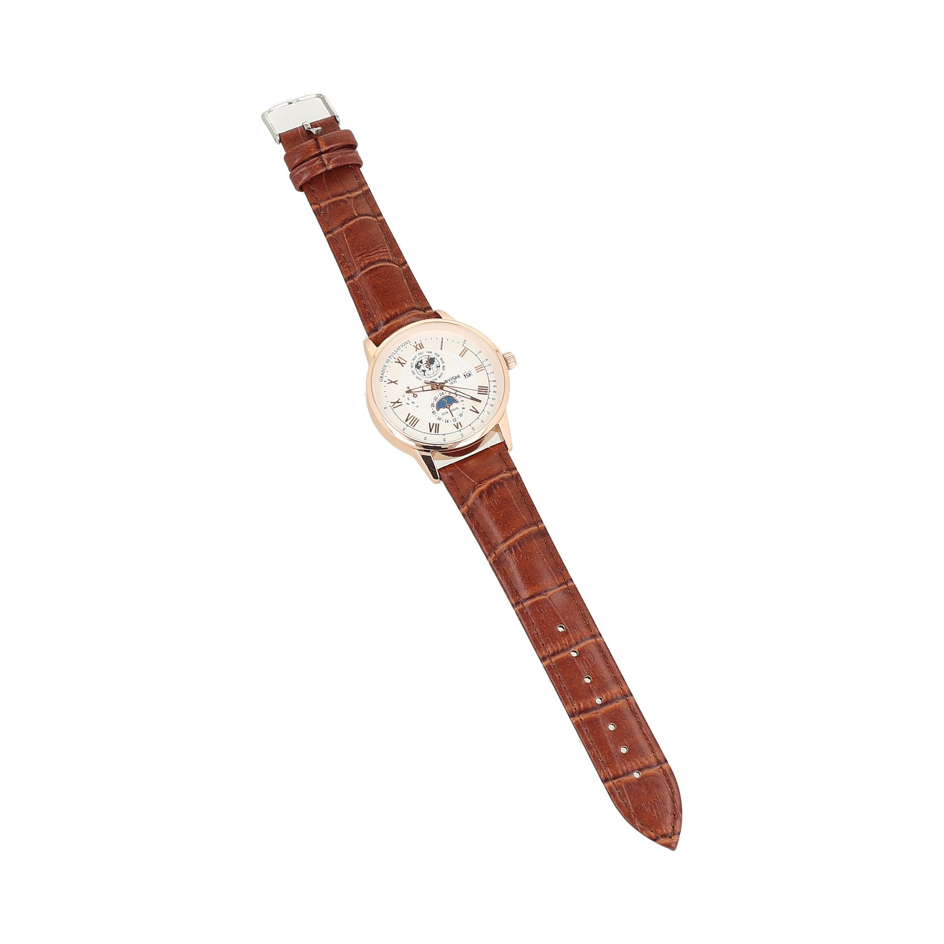 Reloj de leather color marron  Dofia Xiaoya