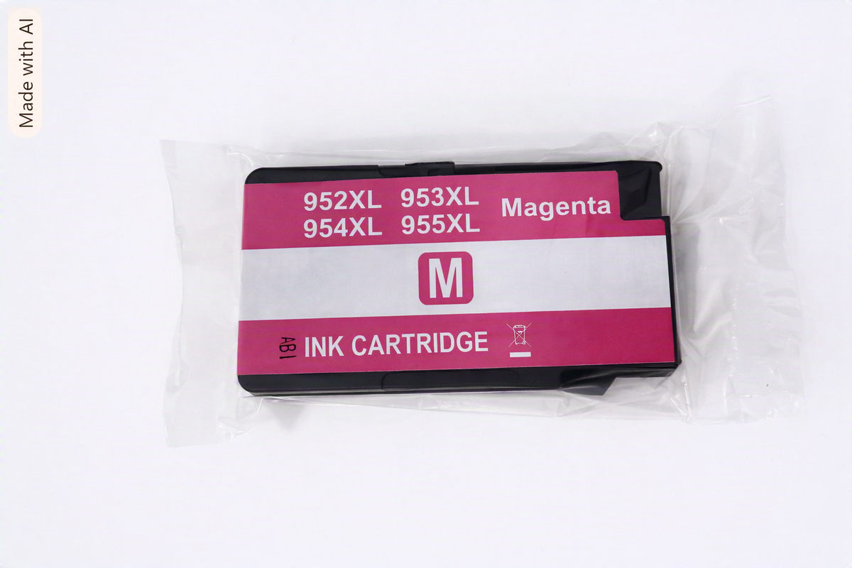Cartucho de tinta  de la serie HP que es compatible con los modelos 952XL, 953XL, 954XL y 955XL.