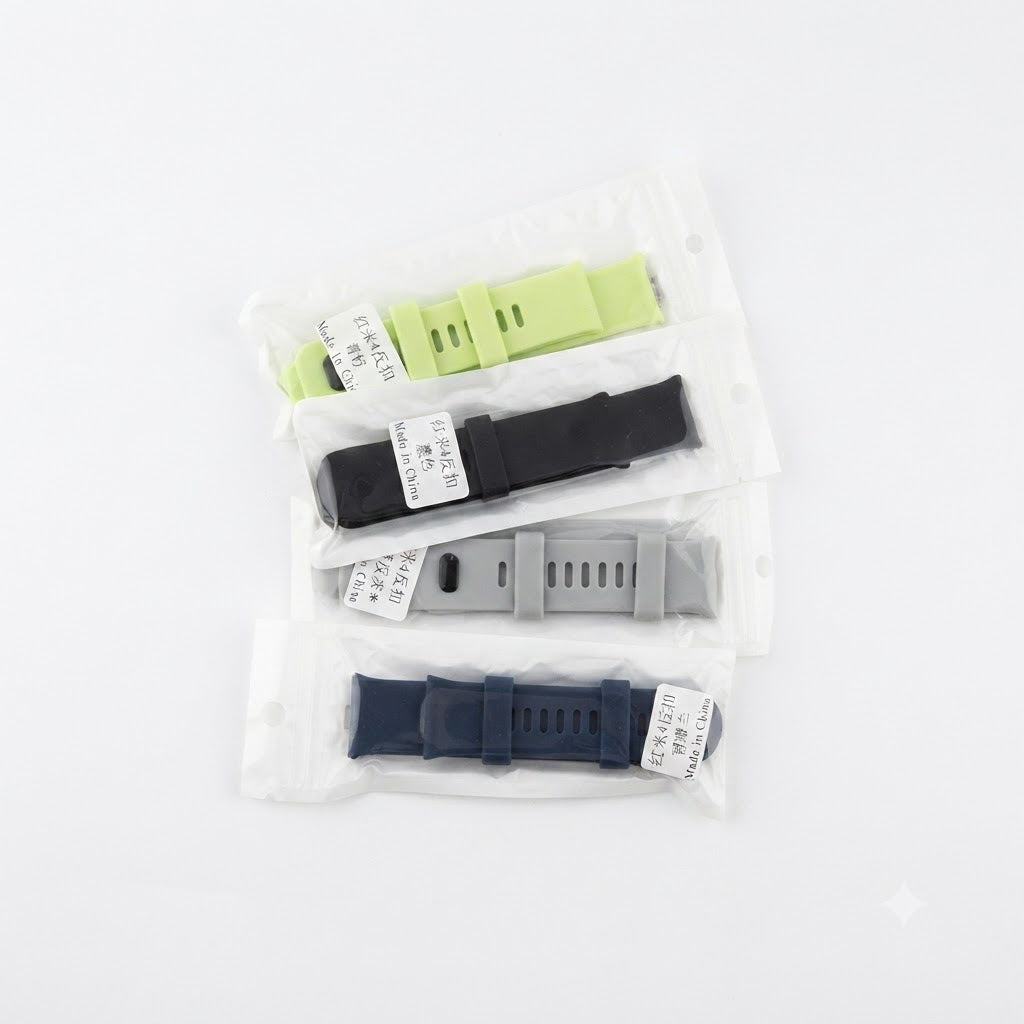 Pack de 4 Correas de silicona genéricas son compatibles con modelos Garmin Fenix de 22mm y 26mm.