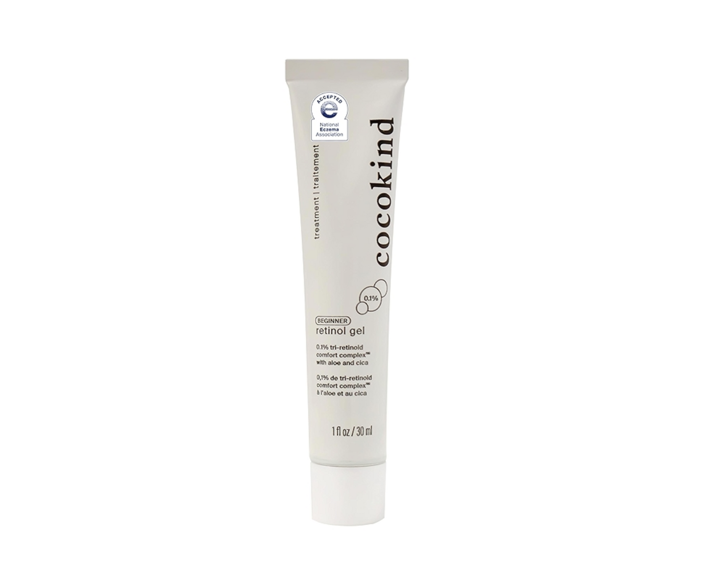 Cocokind Gel de retinol para principiantes 0.1%, 30 ml