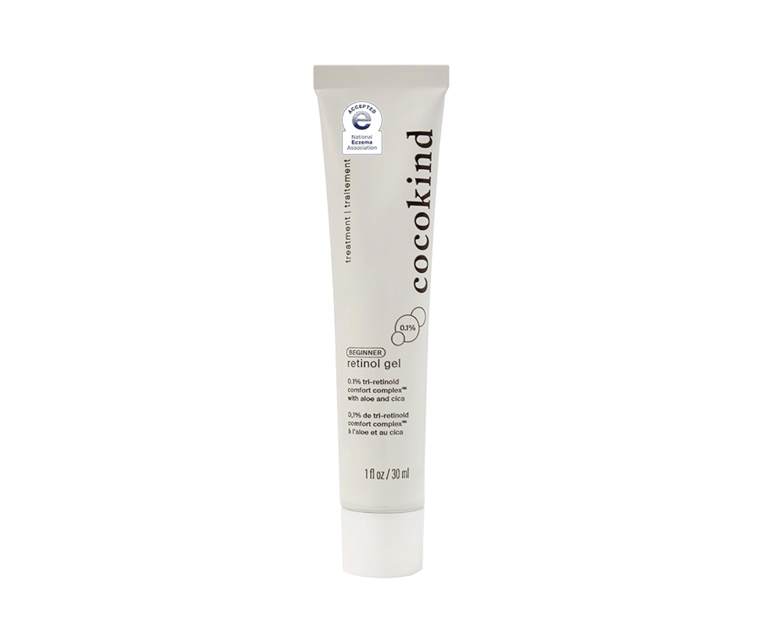 Cocokind Gel de retinol para principiantes 0.1%, 30 ml