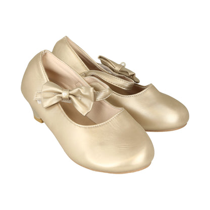 zapatillas p/dama size 35, dorado