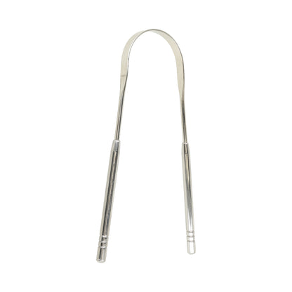 raspador de lengua de acero inoxidable.