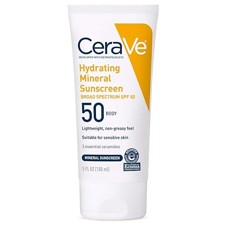 Protector solar corporal, que ofrece una protección de amplio espectro SPF 50.