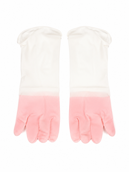Guantes Impermeables de Limpieza con Puño Largo Reutilizables.