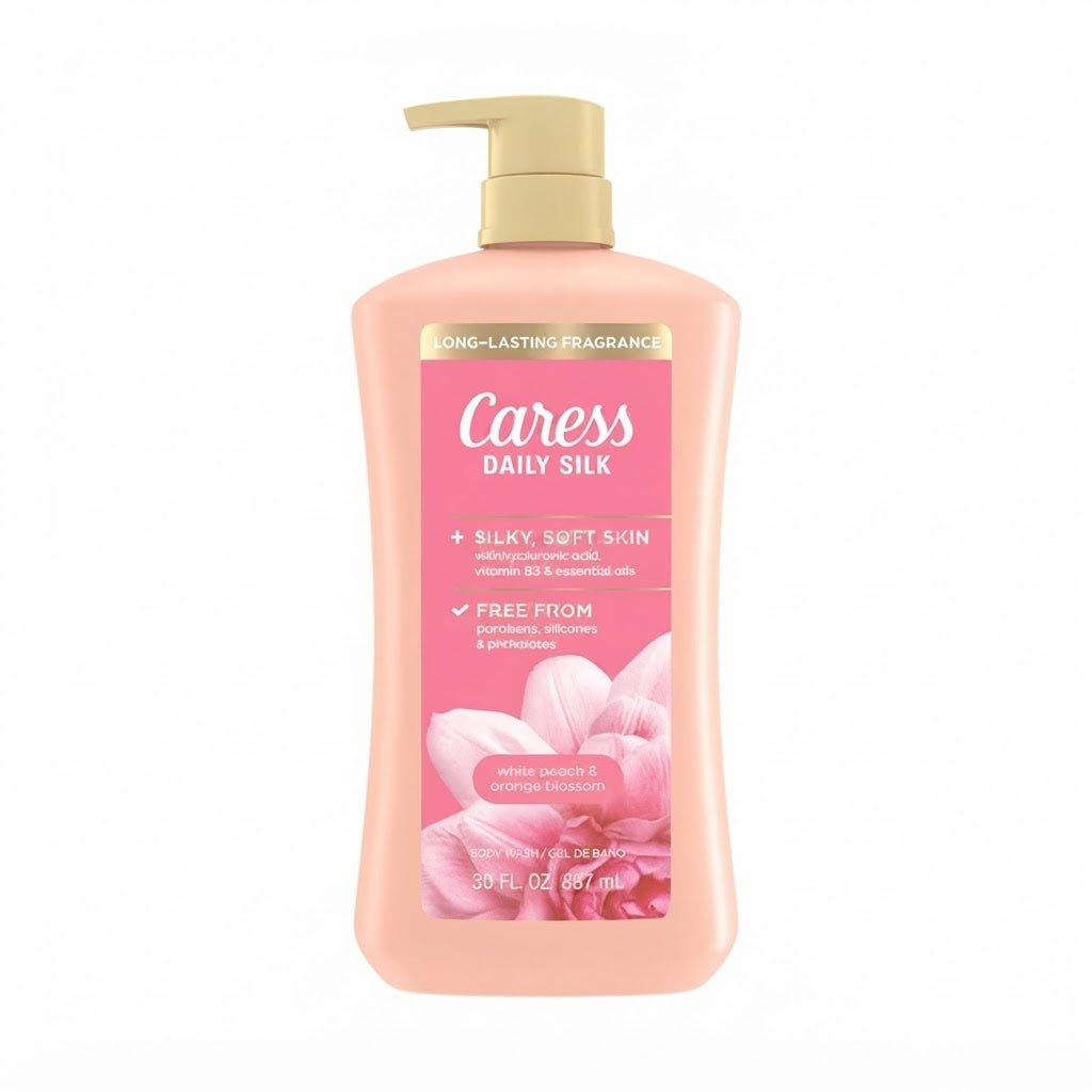 Gel de baño hidratante de 30 fl. oz. (887 mL) con dosificador.