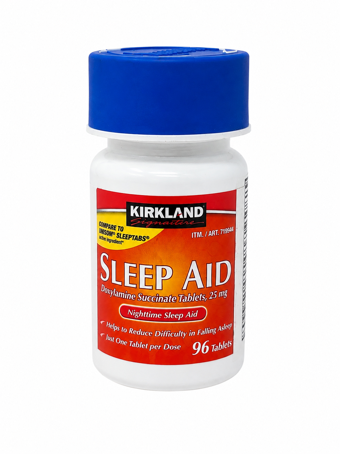 Ayuda para Dormir con Doxilamina Succinato 25 mg 96 Tabletas.
