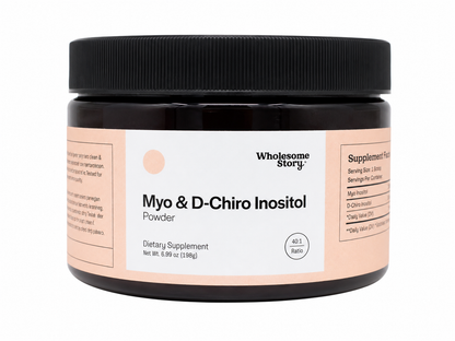Mioinositol y D-Chiro Inositol en Polvo Relación 40:1 Suplemento Dietético 198 g.
