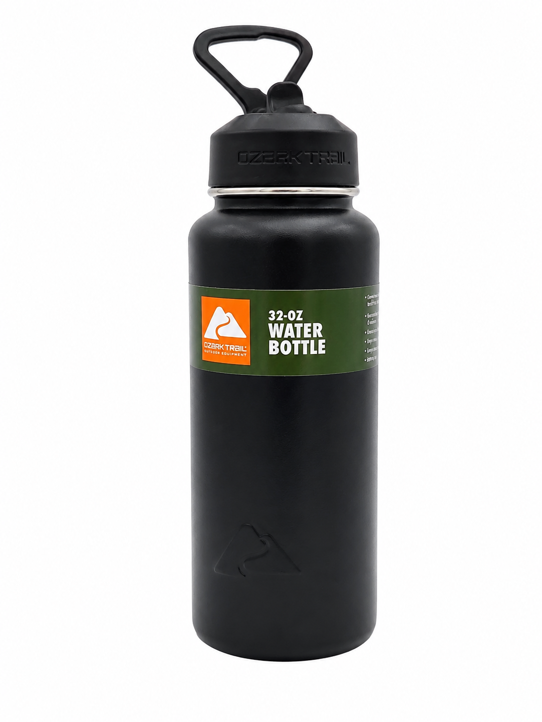 Botella Térmica Reutilizable de 32 oz con Tapa de Rosca y Asa de Transporte.