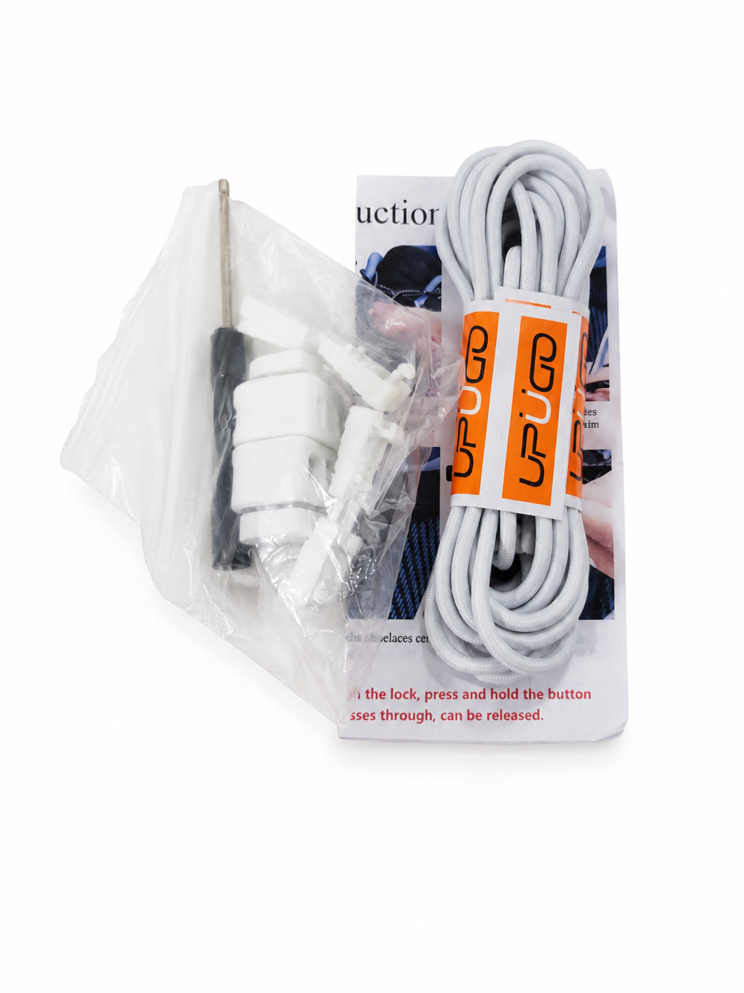 Kit de Cordones Elásticos sin Nudo para Calzado Deportivo.
