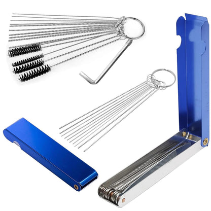 Kit de limpieza para carburadores y espreas.