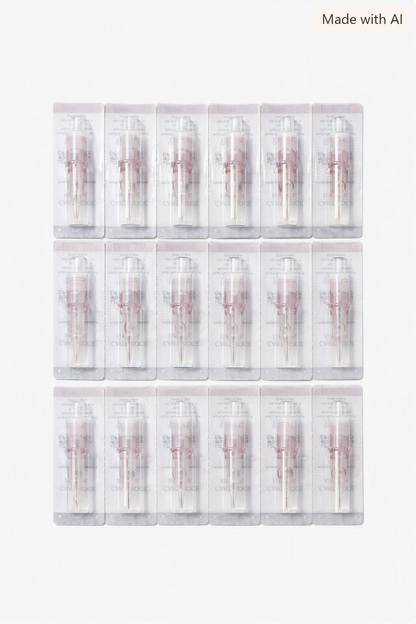 Pack de 20 Cartuchos de agujas desechables.