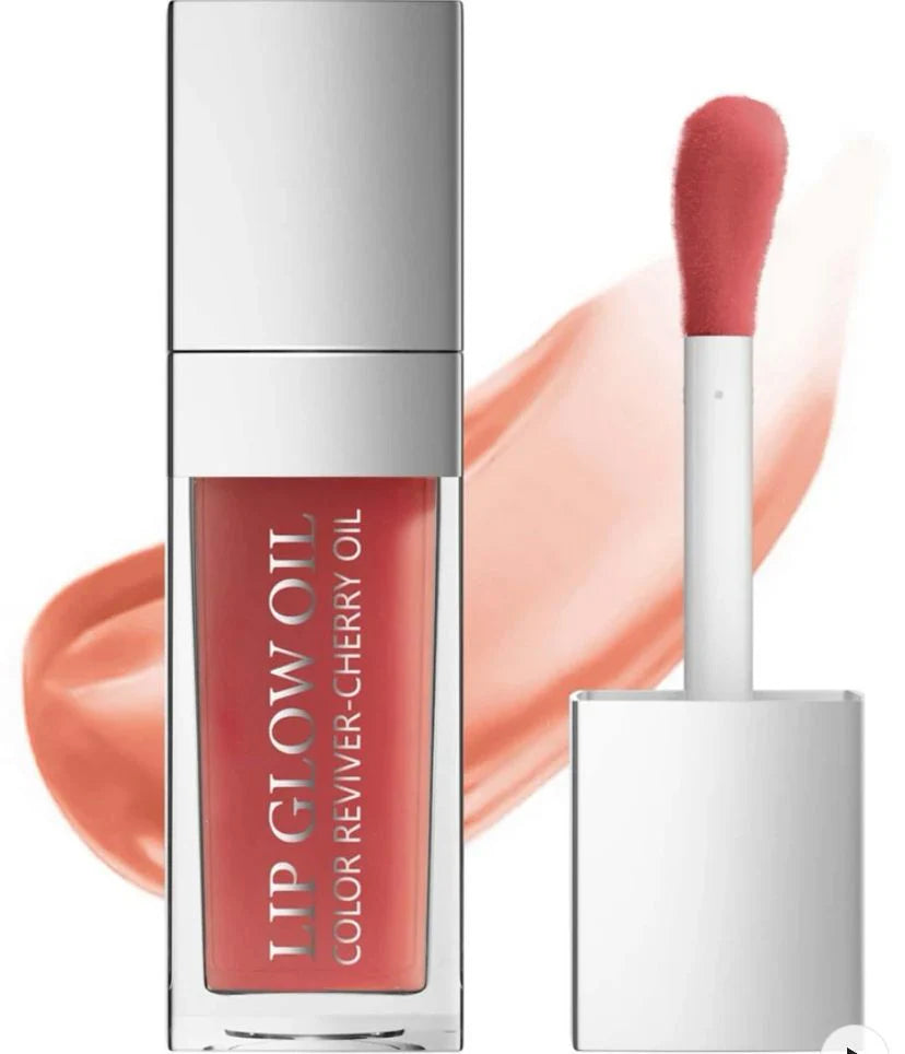Aceite labial nutritivo diseñado para realzar el color natural de los labios y proporcionar un brillo intenso.