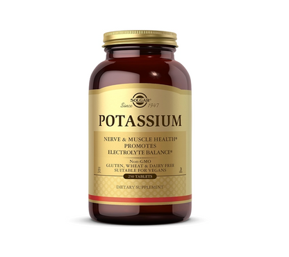 Potassium Gluconate Solgar 250 Tabs