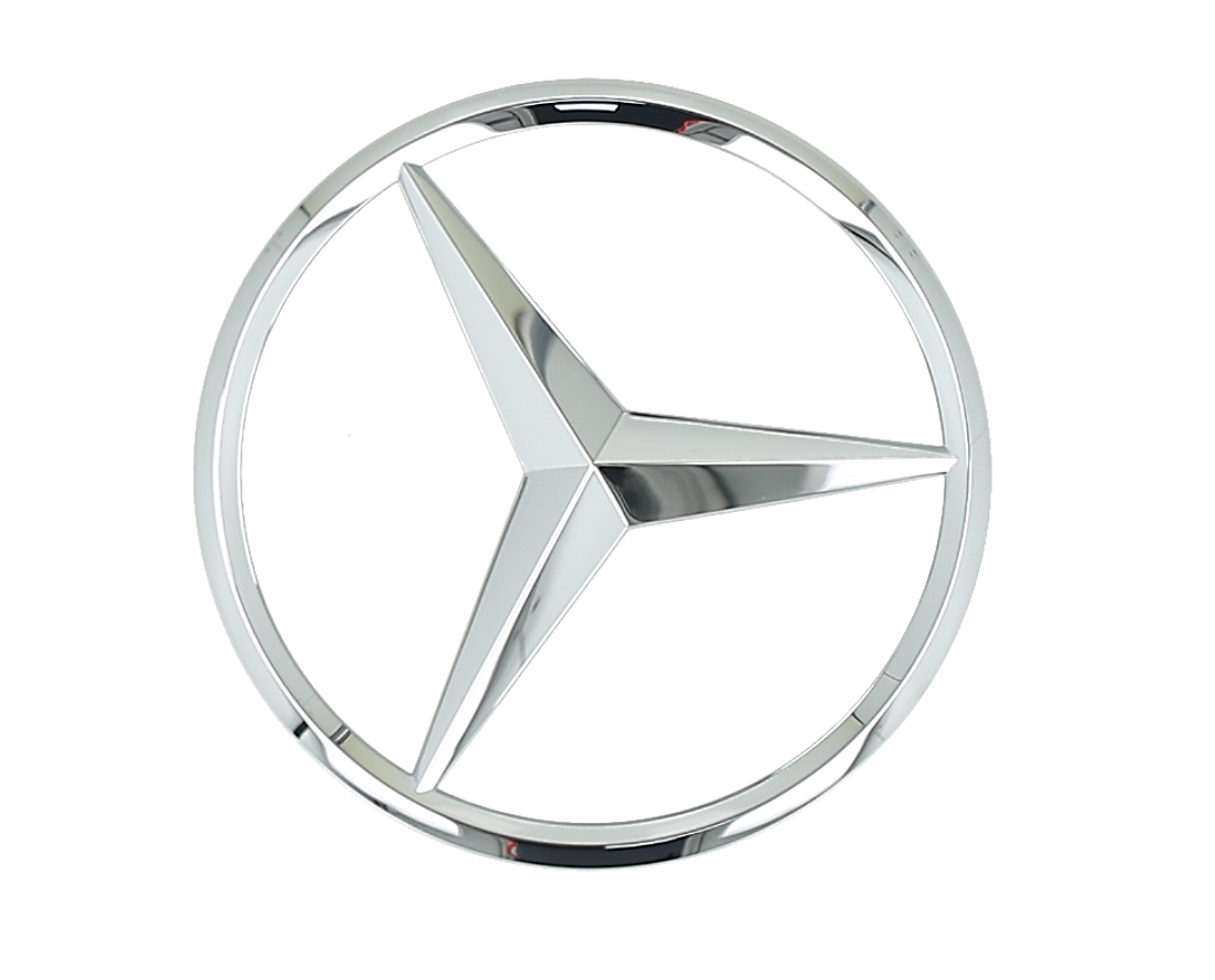 Merced benz emblema plastica