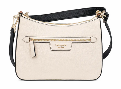 Bolso de Hombro de Cuero Sintético con Bolsillo Frontal y Correa Ajustable.