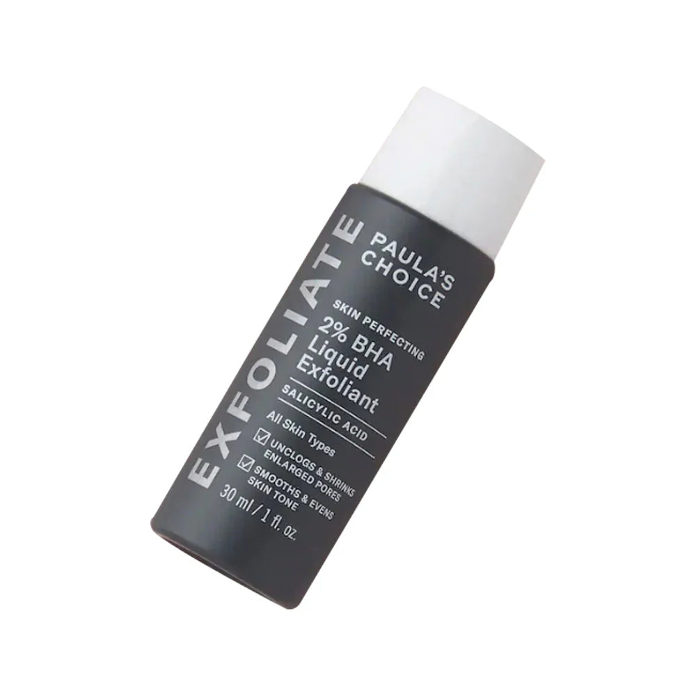Exfoliante Líquido Skin Perfecting 2%, diseñado para reducir poros dilatados, arrugas y líneas finas.