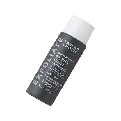 Exfoliante Líquido Skin Perfecting 2%, diseñado para reducir poros dilatados, arrugas y líneas finas.