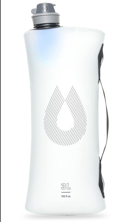 Depósito de agua potable Hydrapak Seeker + 3L unisex para adultos, transparente, 3 L