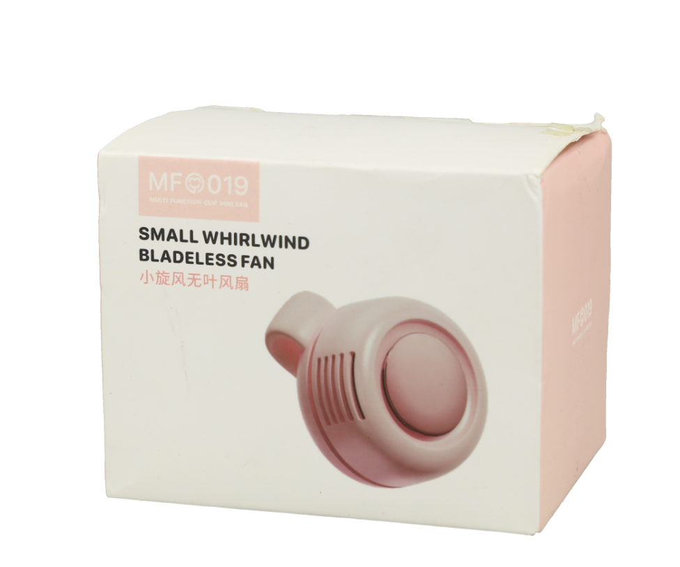 ventilador portátil sin aspas ZEELOT MF019 Small Whirlwind Bladeless Fan.