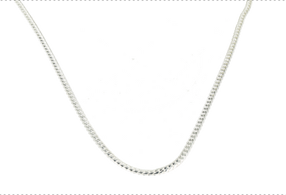 Cadena color siver 50 cm