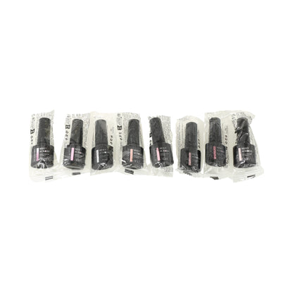 PACK 8 UND esmalte de gel semipermanente con purpurina para secado con UV