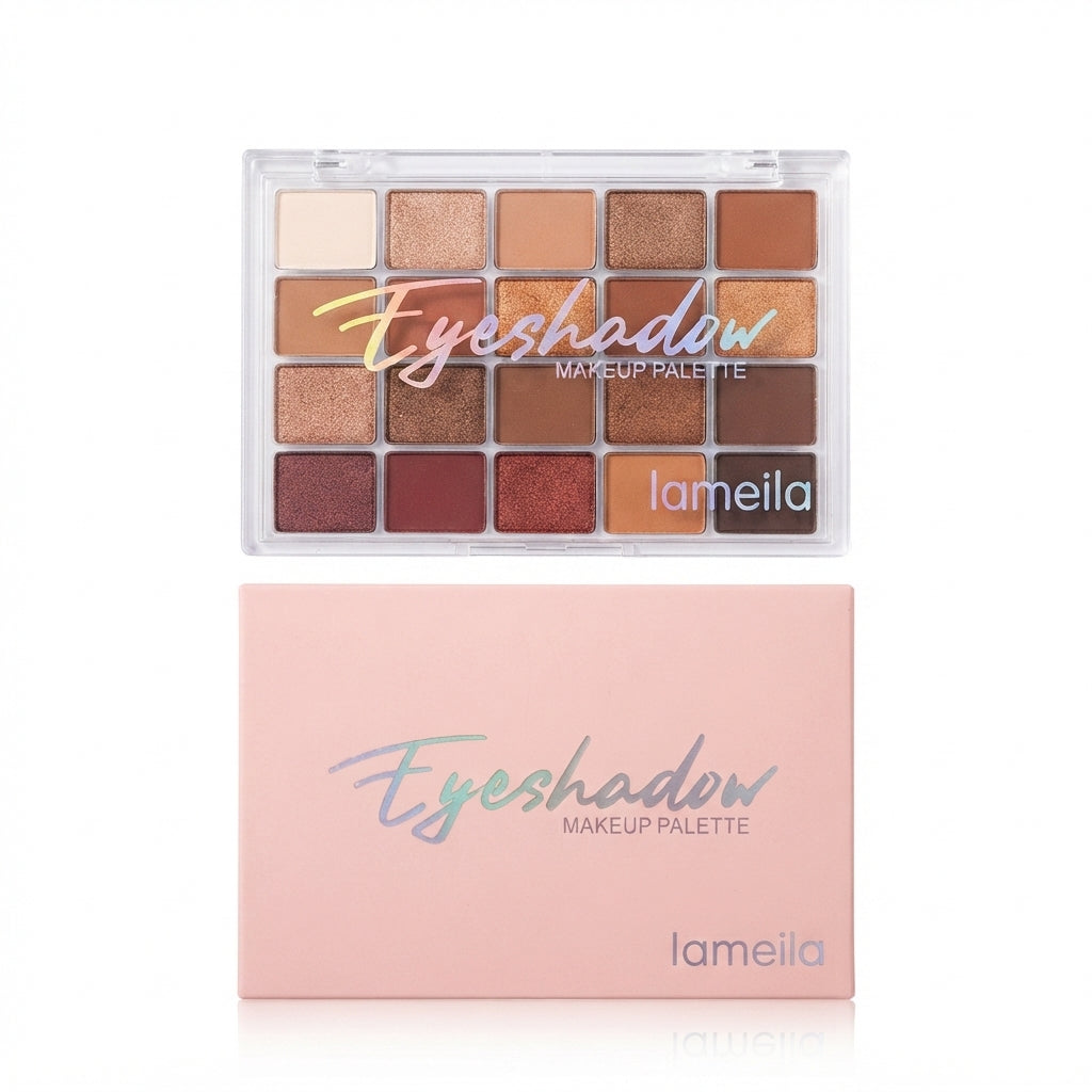 Paleta de sombras de ojos de 20 colores.