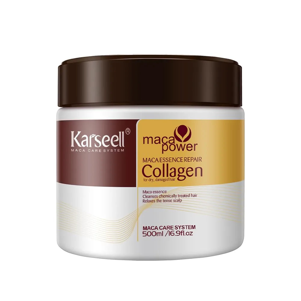 Tratamiento capilar de colágeno.