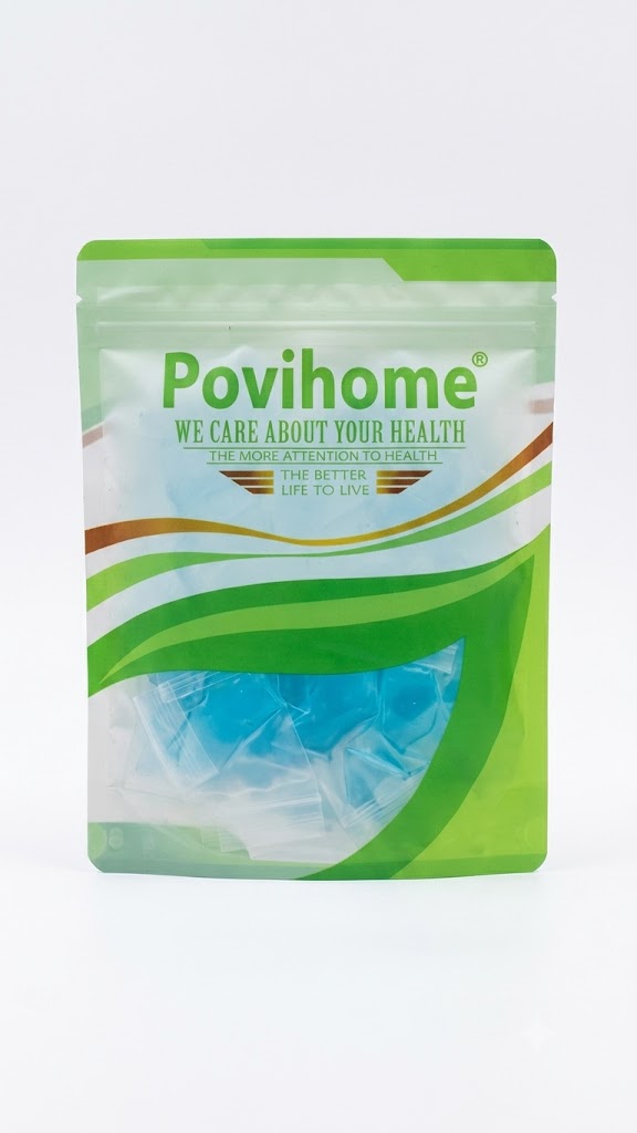 Paquete de que contiene separadores y protectores de gel para los dedos de los pies.