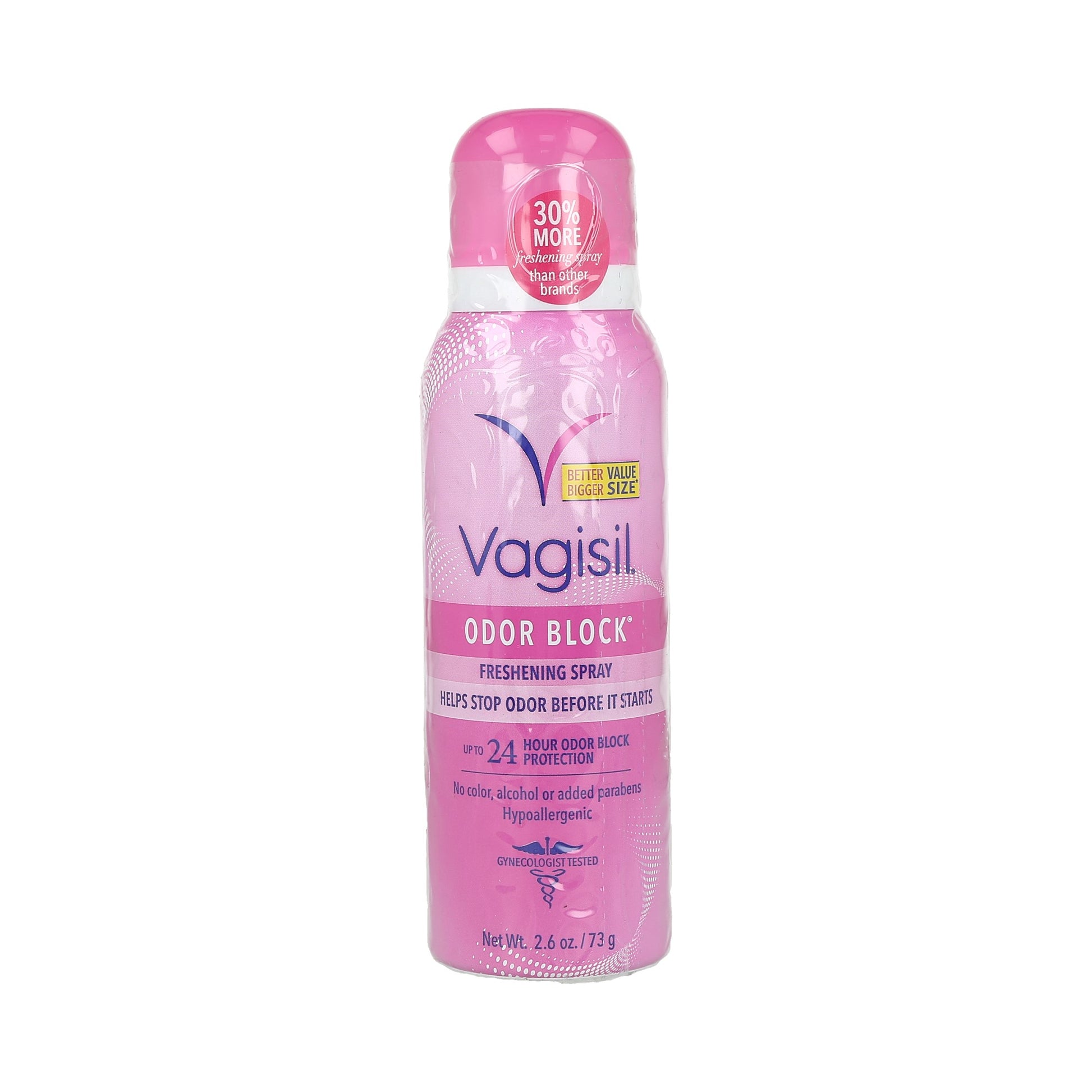 Vagisil Odor Block - Spray de lavado seco para higiene femenina