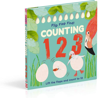 Libro interactivo "Flip, Flap, Find! Counting 1, 2, 3.
