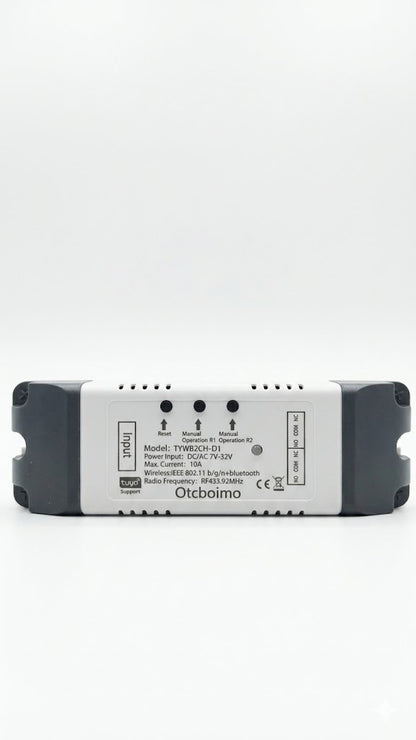Controlador de actuador lineal eléctrico inteligente de 2 canales, marca Otcboimo, modelo TYWb2CH-D1.