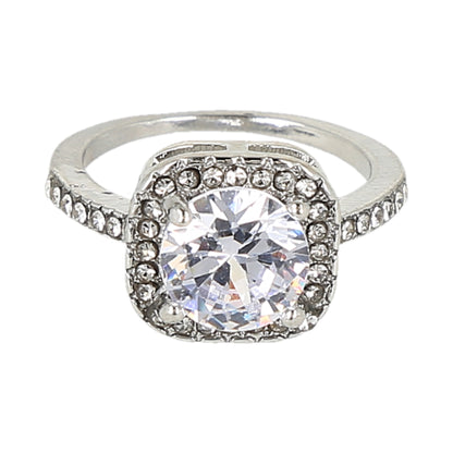 Anillo elegante para mujer, color silver