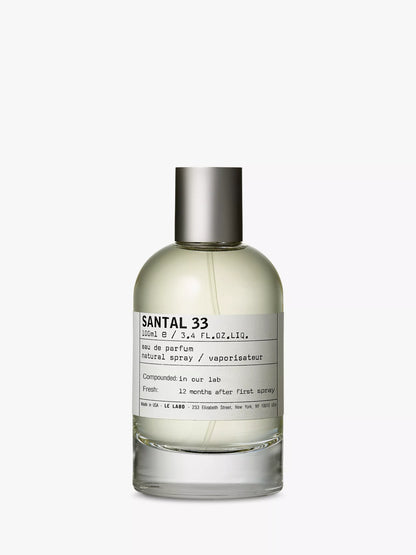Frasco de perfume 33 de 100 ml.