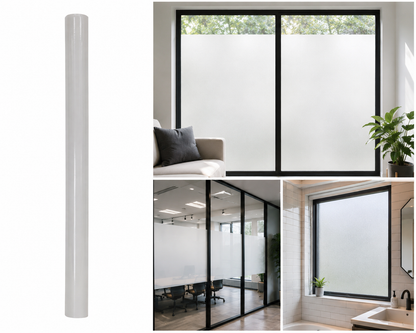 Lámina Decorativa Adhesiva Translúcida para Ventanas 55 × 200 cm.