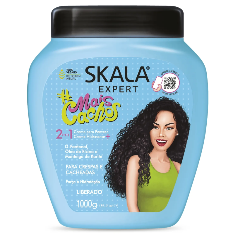 Skala expert 2en1 crema para peinar y crema hidratante 35.2oz