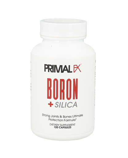 Suplemento Boron + Silica 120 capsulas. 